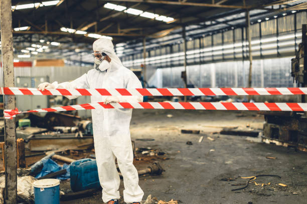 Professional Biohazard technician working in Saint Helena, CA